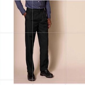 Amazon Essentials Men's Black Dress Pants 42x34 new